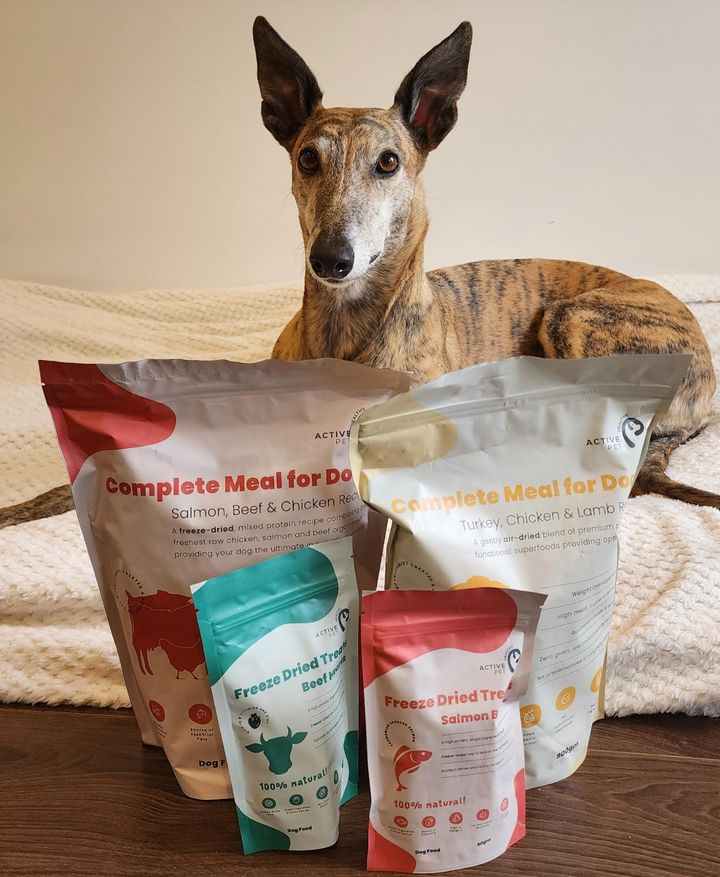 What ingredients are in the freeze dried dog food