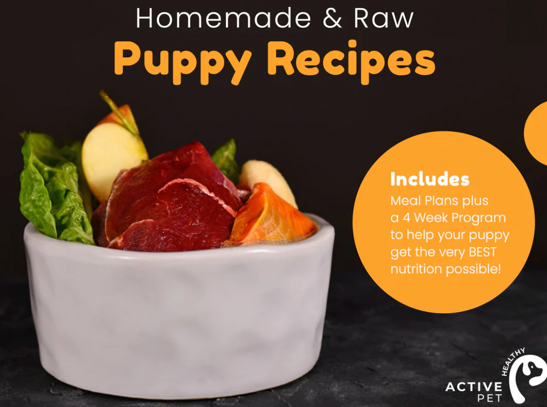 Dog Raw Feeding Recipe Book Bundle VALUE Pack