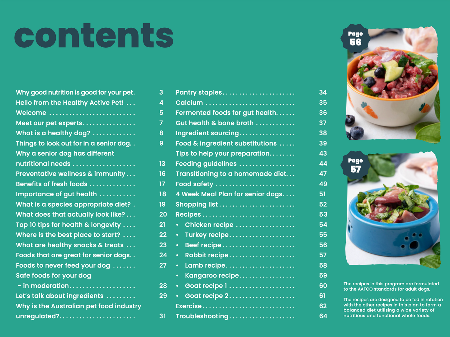 Homemade Dog Food For Senior Dogs Recipe eBook