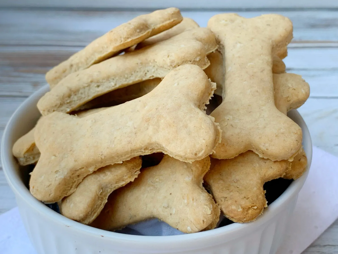 3 Ingredient Peanut Butter Cookies Dog Recipe