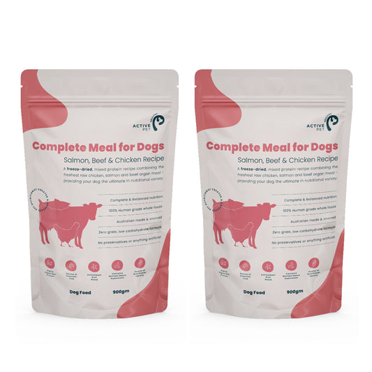 Double Pack Freeze Dried Raw Dog Food