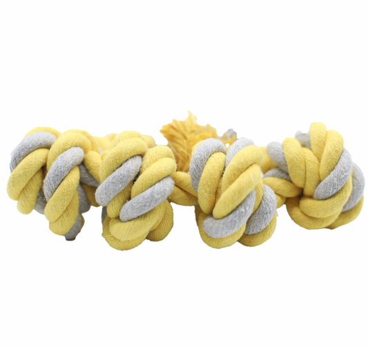 Flash Offer On Durable Cotton Large Dog Tug Toy