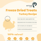 Special Offer Freeze Dried Raw Turkey Treats Dog